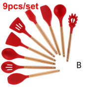 Silicone Kitchen Utensil Set BPA Free Kitchen Cooking Baking Tools Set Kitchen Accessories Gadgets Kitchenware With Container N.