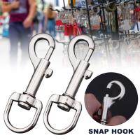 ☄ 2pcs Eye Bolt Zinc Alloy Dog Rustproof Buckle Swivel Snap Hook Replacement Parts Hardware Single Ended Marine Pet Leashes Sports