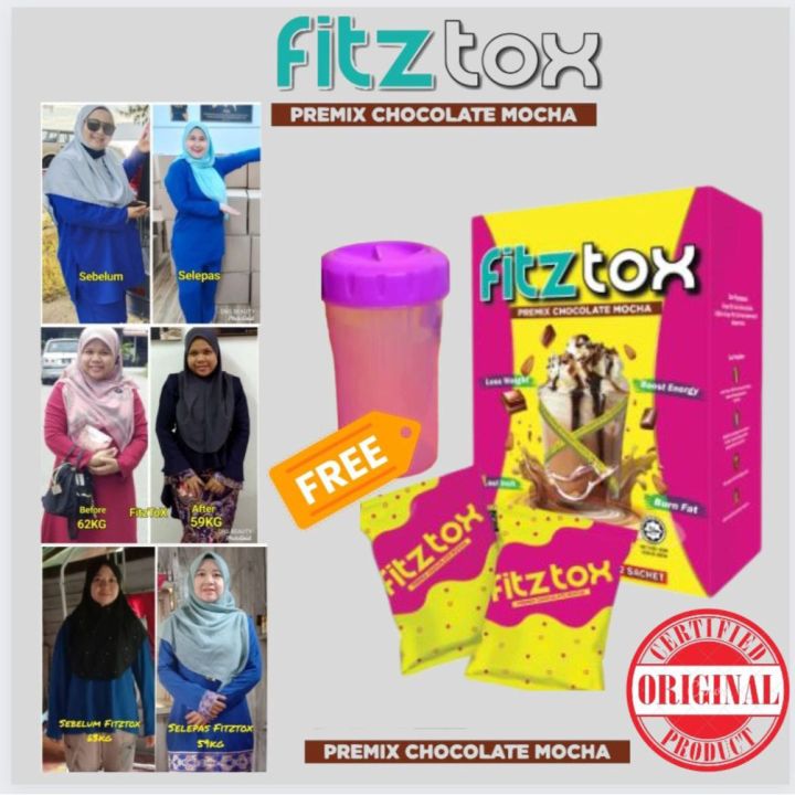 Fast Delivery Ready Stock Fitztox Viral Original Hq Sachet Lazada