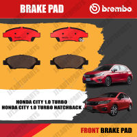 Brembo ผ้าเบรค HONDA CITY 1.0 TURBO, CITY HATCHBACK 1.0 TURBO 2020 ฮอนด้า ซิตี้ เทอร์โบ ปี 2020 [คู่หน้า]