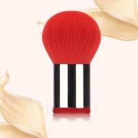 【cw】 Makeup Foundation Blusher Setting Loose Powder Brush High Quality Red Synthetic Hair 2021New Big Tool MUF124 !