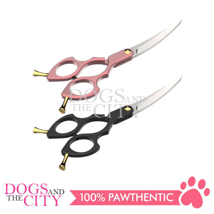 SHARK TEETH Colorful Professional Pet Grooming Scissors Dog Shears with