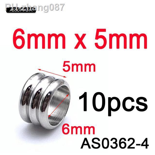 3-4-5-6mm-stainless-steel-ring-for-leather-rope-bracelet-necklace-cord-ornament-connect-bead-for-diy-jewelry-making-supplies