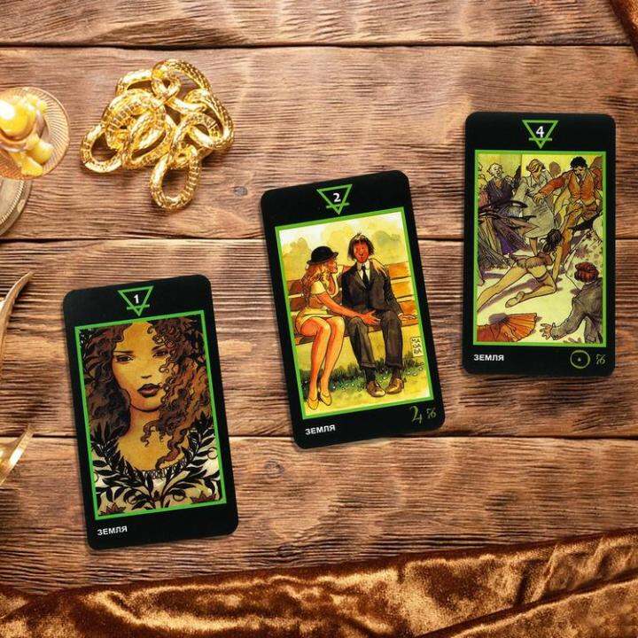 tarot-deck-cards-78-cards-oracle-decks-russian-edition-divination-cards-with-instructions-tarot-gift-party-favor-party-for-tarot-lovers-friends-gatherings-respectable