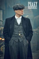 Peaky Blinders โปสเตอร์ Tommy Smoking Thomas Shelby Cillian Murphy Peaky Blinders Mercise Peaky Blinders พิมพ์บริษัท Shelby Limited Tommy โทรทัศน์ S...