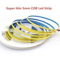 5mm FCOB 12V 24V COB Led Strip Lights 384LEDs/m 5mm Super Thin 0.5m 1m 2m 3m 4m 5m COB LED Strip Soft Flexible For Room Bedroom LED Strip Lighting