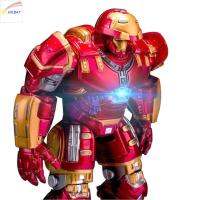 HILBAT ข้อต่อขยับได้ ของเล่นโมเดล hulkbuster พร้อมไฟ LED Marvel Avengers หุ่นจำลอง Hulk ของขวัญวันเกิดของขวัญ ของเล่นฟิกเกอร์ คอลเลกชันแฟนๆ