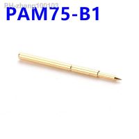 100PCS PAM75-B1 Spring Test Probe PAM75-B Brass Test Probe Sleeve Length 27.8mm Convenient Gold Plated Test Tool 100 PCS