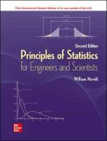 Chulabook(ศูนย์หนังสือจุฬาฯ)|c221|9781260570731|PRINCIPLES OF STATISTICS FOR ENGINEERS AND SCIENTISTS (ISE)