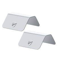 2 Pieces Stainless Steel Wind Rain Deflector Clips Mounting Screen Clips For HEKO SNED G3 Remplacement Clips