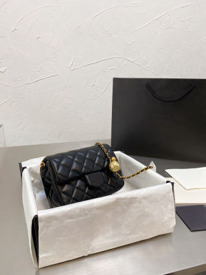Luxury Design Female bag Bag woman womens brand Shoulder bag Handbag Chain bag sheepskin Lingge Golden ball hot style