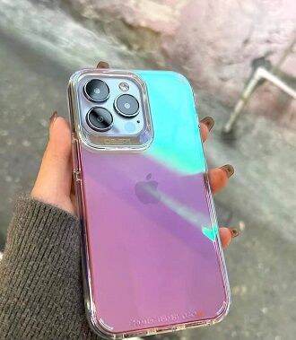 wow-gear4-d3o-cystal-เคสใสปรอท-สำหรับ-iphone14-iphone14pro-iphone14plus-iphone14promax-ปรอทไล่สี-ขอบหนา-ขอบกล้องยกสูง-หลังแข็งไล่สี