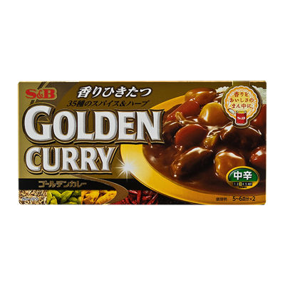 สินค้ามาใหม่! เอสแอนด์บี เครื่องแกงกะหรี่ เผ็ดกลาง 198 กรัม S&B Golden Curry Sauce Mix Hot 198g ล็อตใหม่มาล่าสุด สินค้าสด มีเก็บเงินปลายทาง