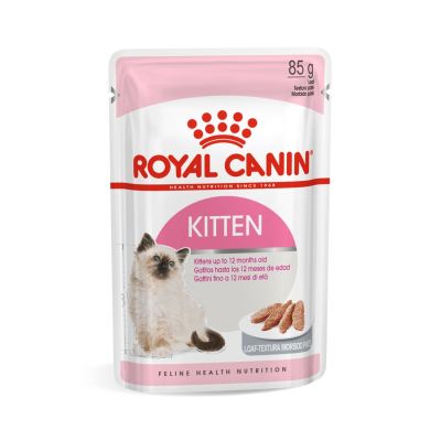 Best Promotion🔥 โรยัล คานิน อาหารเปียกสำหรับลูกแมวโลฟ 85 กรัม