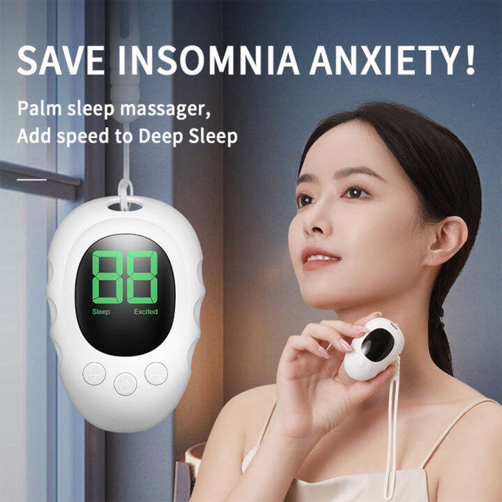 PASTSKY Handheld Sleep Aid Device Microcurrent Intelligent Sleep