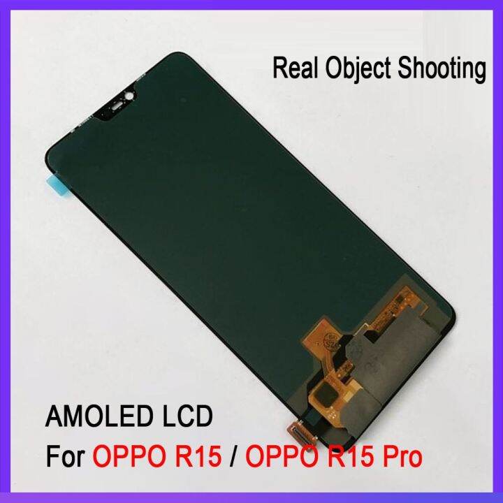 amoled-อะไหล่จอ-lcd-สำหรับ-oppo-r15สัมผัสหน้าจอ-lcd-หน้าจอดิจิตอลสำหรับ-oppo-r15-pro