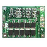 3S 60A Bms 11.1V 12.6V 18650 Li-Ion แบตเตอรี่ลิเธียมแผ่นป้องกันรุ่นที่ปรับปรุงแล้ว