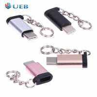 USB โลหะ3.1 Type-C หัวต่อตัวผู้กับไมโคร USB USB 2.0 5Pin อุปกรณ์เชื่อมต่อข้อมูลตัวเมีย