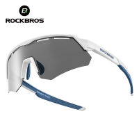 ROCKBROS ขี่จักรยานแว่นตา4เลนส์กีฬากลางแจ้งแว่นกันแดด Windproof สบายจักรยานแว่นตาน้ำหนักเบาทนทาน P Olarized ขี่จักรยานแว่นตา