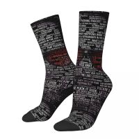 All Season Cool Women Men The Big Lebowski Language Socks Accessories Cozy Socks Cotton Best Gifts Nails Screws Fasteners