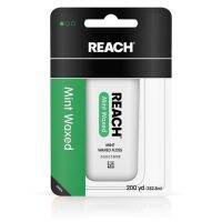 โปรโมชั่น+++ (พร้อมส่ง) ไหมขัดฟัน USA  Reach dental floss 200หลา (182.8 m) mint ราคาถูก ไหม ขัด ฟัน ไหมขัดฟันน้ำ ไหมขัดฟัน ด้าม