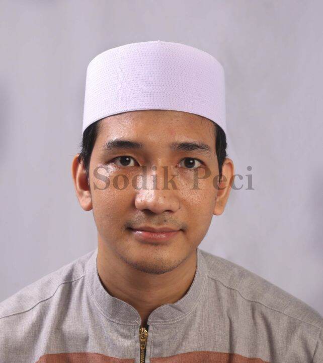 Peci Songkok Kopiah Nasional Batok Putih Dewasa dan Anak Tinggi 9 Adem ...