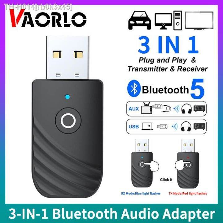 ☑☞ USB Plug and Play Bluetooth 5.0 Audio Transmitter Receiver RCA 3.5MM