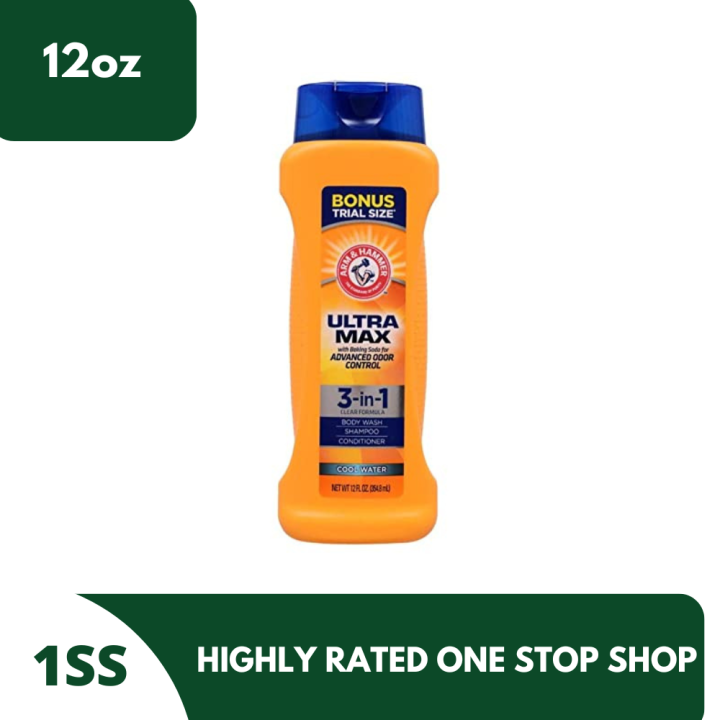 Arm & Hammer Cool Water Men Body Wash 12oz Lazada PH