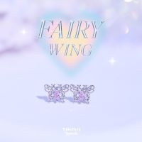 Braceletshouse♡ ต่างหูเงินแท้ Fairy wing??✨