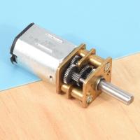 1Pc 30RPM N20 -Speed Gear Motor DC 6V Reduction Gear Motors with Metal Gearbox Wheel