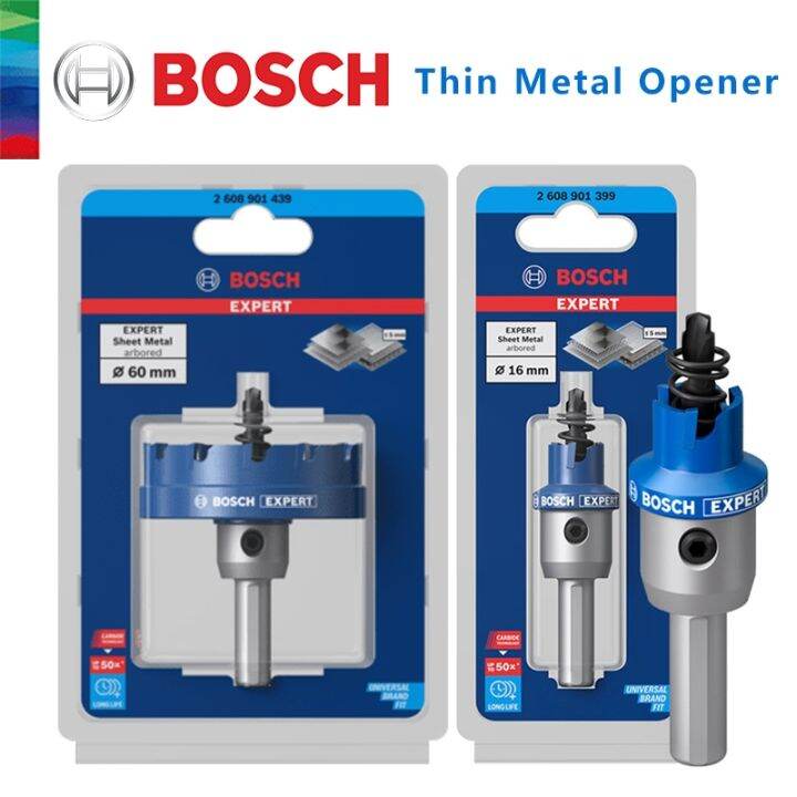 Bosch 1490mm Hole Opener Core Hole Saw Drill Bit For Thin Metal Stainless Steel Cutting Plates