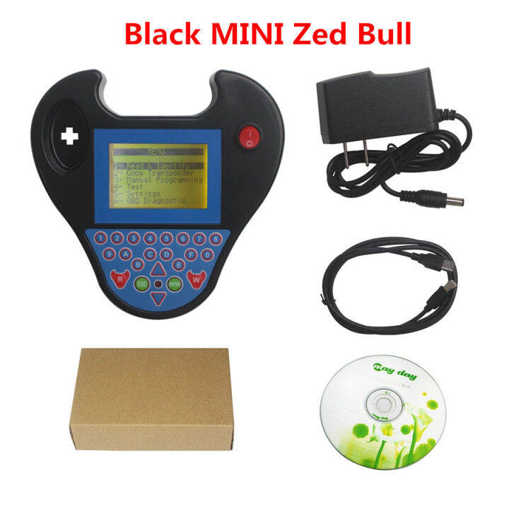 super-mini-smart-zed-bull-คีย์โปรแกรมเมอร์ขนาดเล็กหลายภาษา-bull-transponder-key-maker