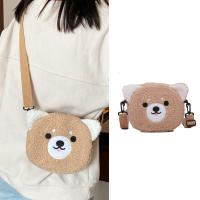 2023 New Fashion Bag Cute Japanese Shoulder Bag Womens Plush Handbag Cartoon Crossbody Bag Kawaii Handbag For Women Small Phone And Purse Bag 2023 New Fashion Bag Japanese Style Handbag Womens Shoulder Bag Plush Crossbody Bag Cartoon Phone Bag