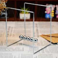 Mini Newton Cradle Balance Steel Balls School Teaching Supplies Physics Science Pendulum Desk Toy Gifts Home Decoration