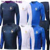 ❇﹍ 22x23 France Long Sleeve Training Jersey Suits 22-23 Men Football Training Shirt Tracksuit