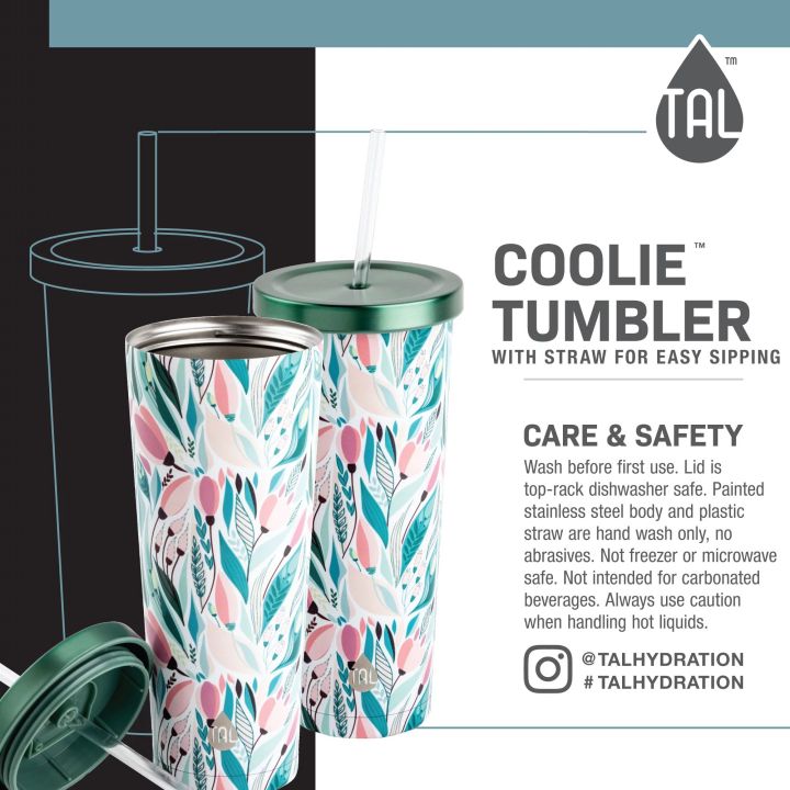 tal-stainless-steel-coolie-tumbler-24-fl-oz-green-tropical