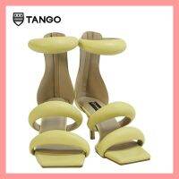 TANGO รองเท้าแฟชั่นสตรีรุ่น SAM หนังแท้ สีเหลืองเลม่อน ส้น 2.5 นิ้ว