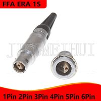 FFA ERA 1S 1 2 3 4 5 6 Pin Aviation Circular Push-pull Self-locking Precision Connector Half-moon Plug Socket Antenna RF Cable