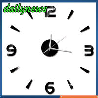 [Dailynews] สติกเกอร์นาฬิกาแขวนนาฬิกาสำหรับตกแต่งกระจกอะคริลิค1มม. ของตกแต่งห้องทำงานติดผนังบ้านที่ทันสมัยแบบทำมือ