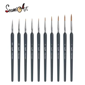 5 Pack Blending Brushes For Card Making Blending Tools For Drawing Oval  Makeup Gift | Fruugo SA