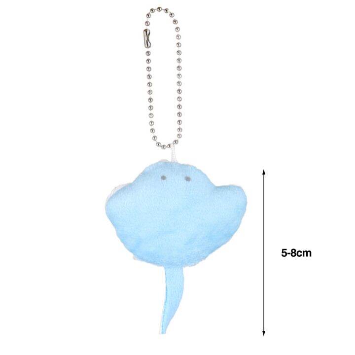 ตุ๊กตาการ์ตูนกำมะหยี่จี้ตุ๊กตา-astella-พวงกุญแจตุ๊กตามาร์เรย์น่ารัก-boneka-mainan-สัตว์ทะเลสำหรับเด็กผู้หญิงไอเดียของขวัญที่สมบูรณ์แบบ