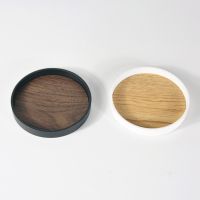 【CW】✗  Round Imitation Wood Slice Cup Coaster 10CM Anti-skid and Insulation