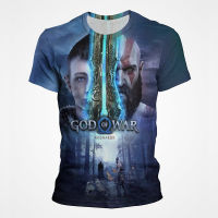 New God of War เสื้อยืดผู้ชายผู้หญิงลำลองแฟชั่นขนาดใหญ่แขนสั้นเสื้อยืด3D พิมพ์ streetwear เด็ก Tees Tops Tees