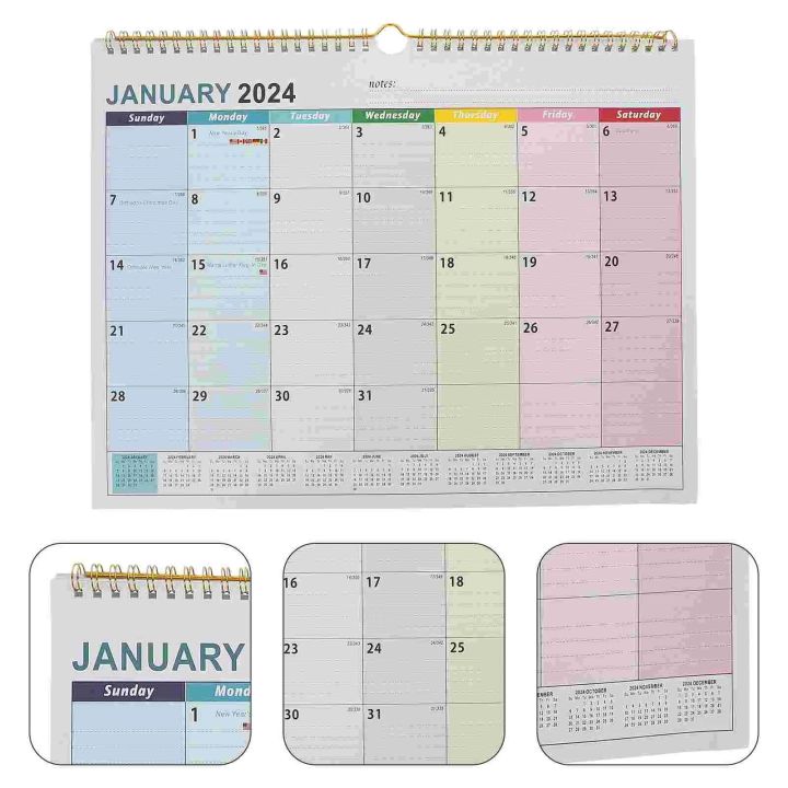 dfcd 2025-2025 Wall Calendar Hanging Schedule From Jan. 2025- Jun. 2025 Table Planner New Year 