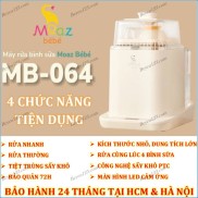 RẺ VÔ ĐỊCH MB064 Máy rửa bình sữa tiệt trùng sấy khô Moaz BéBé MB - 064