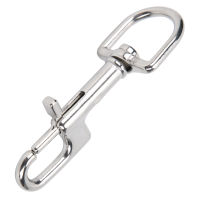Eye Bolt Snap Hooks Stainless Steel Single End Snap Clips for Kayak Boat for Underwater Diving for Free Diving