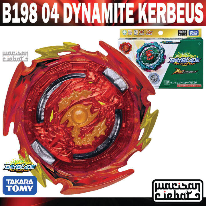 Takara Tomy Beyblade Burst BU B-198 04 Dynamite Kerbeus Legacy Moment-9 ...