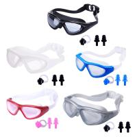 Swimming Goggles Clear Anti Fog No Leaking Professional Portable Wide View Diving Googles for Teens Women Men Unisex Adult Goggles