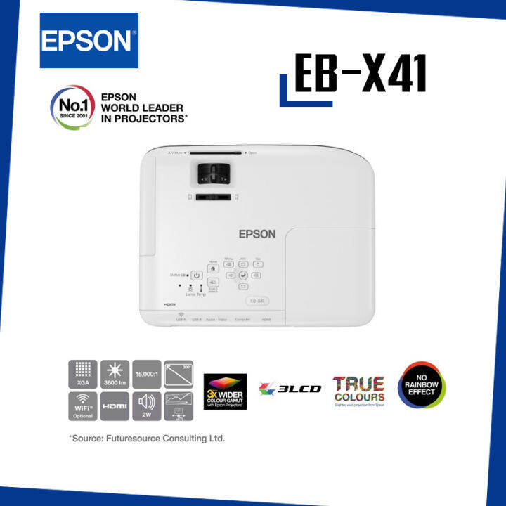 epson-eb-x41-เครื่องฉายภาพมัลติมีเดียโปรเจ็คเตอร์