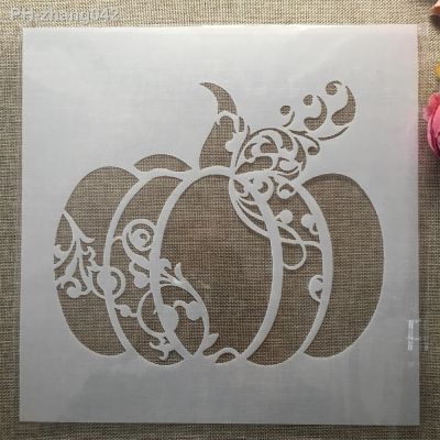 30x30cm Pumpkin Halloween DIY Layering Stencils Wall Painting Scrapbook Coloring Embossing Album Decorative Template